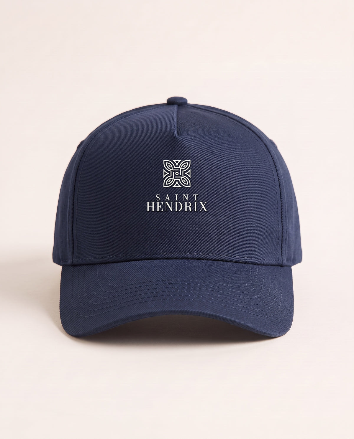 Maison Cap in Navy, front
