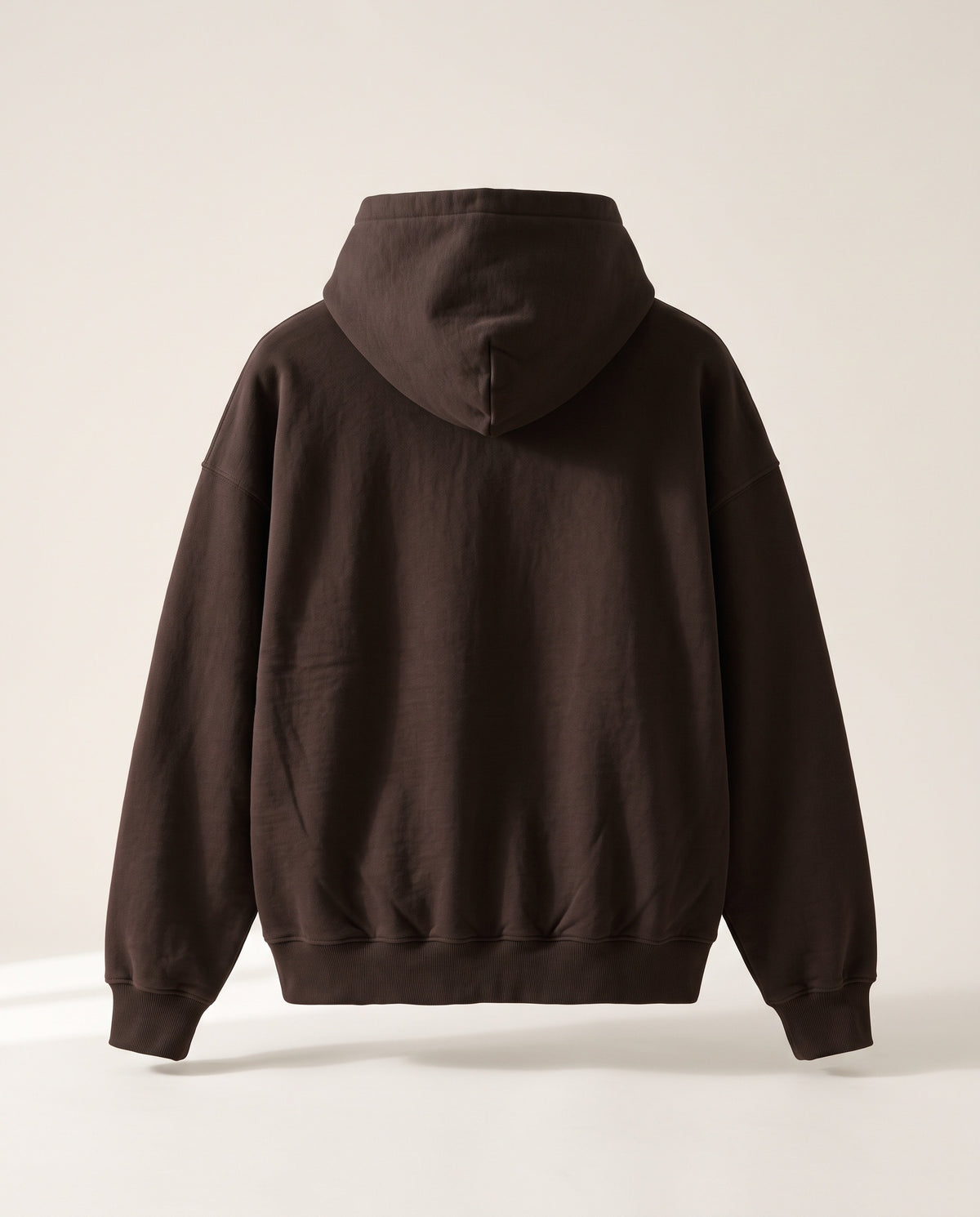 Maison Hoodie in Bitumen, back