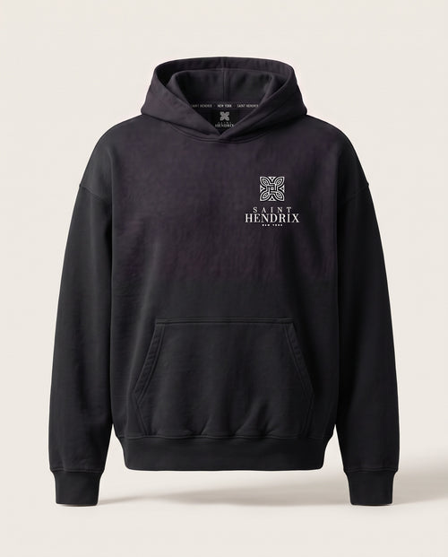 Maison Hoodie in Ink, front