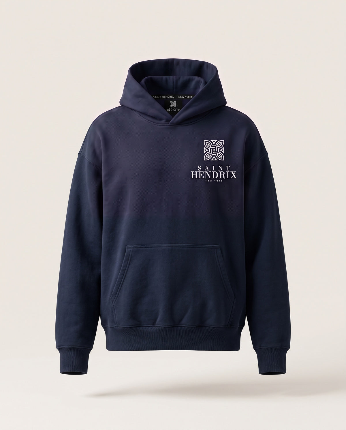 Maison Hoodie in Navy, front