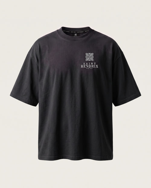 Maison Tee in Ink, front